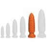TheAssGasm Plug Long Pine XL 25 x 7 cm Orange